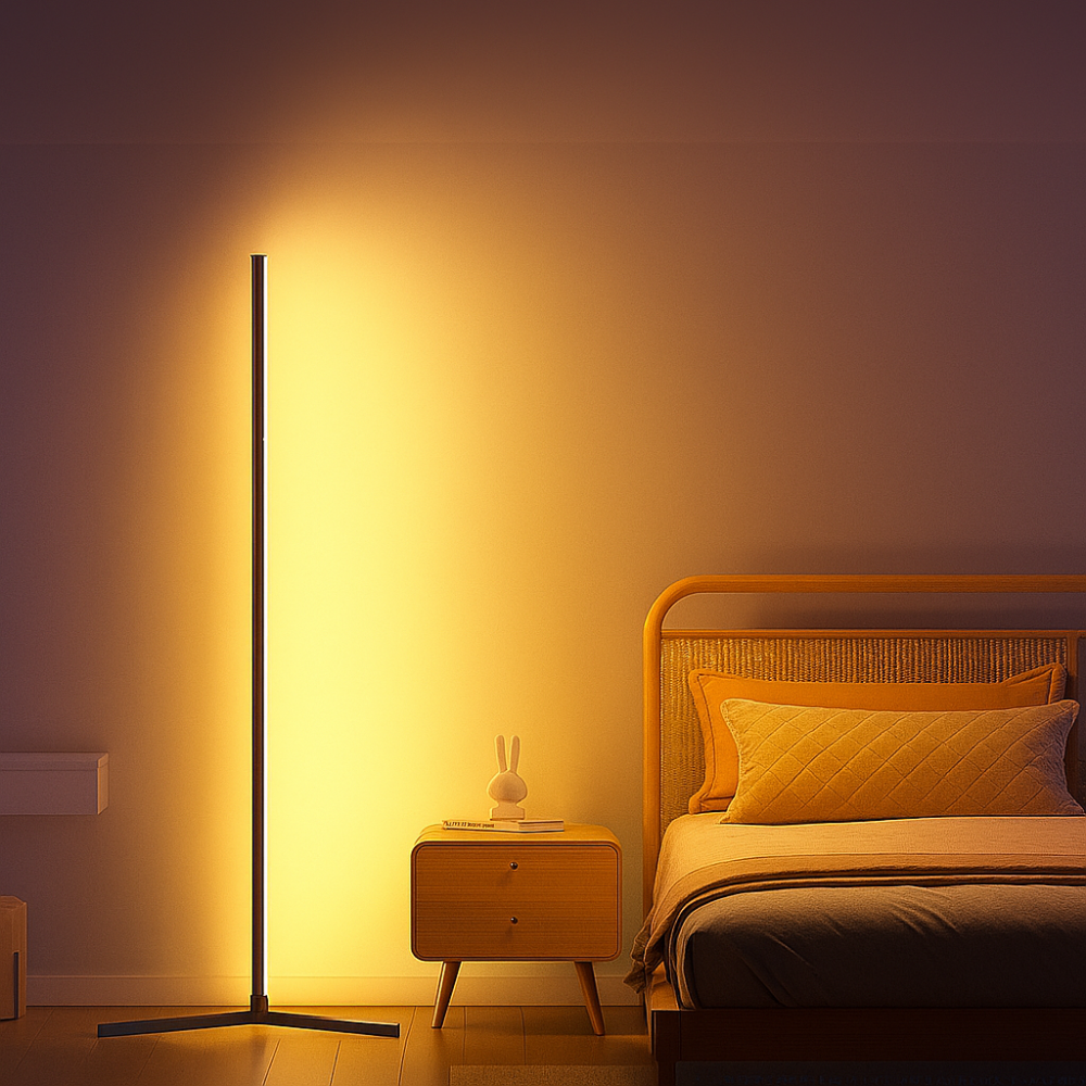 Visual RGB CornerLight – 145 cm hjørnelampe med appstyring og dynamisk lys