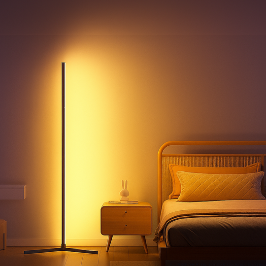 Visual RGB CornerLight – 145 cm hjørnelampe med appstyring og dynamisk lys