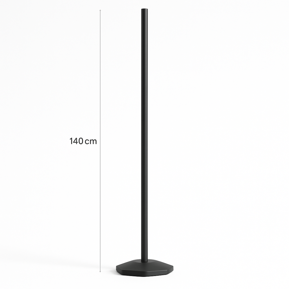 Visual RGB Gulvlampe – 145 cm stemningslys med appstyring og flerfarvet effekt