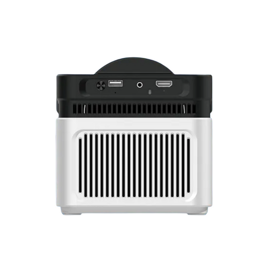 Visual Pro Projektor – 1080P Mini Projektor med Apps, Op til 200” Billede & WiFi6