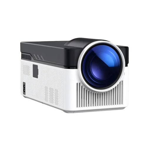 Visual Pro Projektor – 1080P Mini Projektor med Apps, Op til 200” Billede & WiFi6