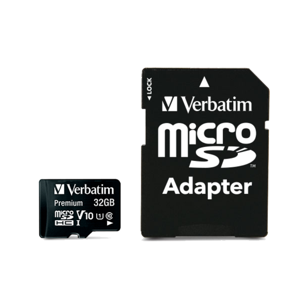 Micro SD kort 32GB Visual Micro SDHC Card Class 10 med adapter