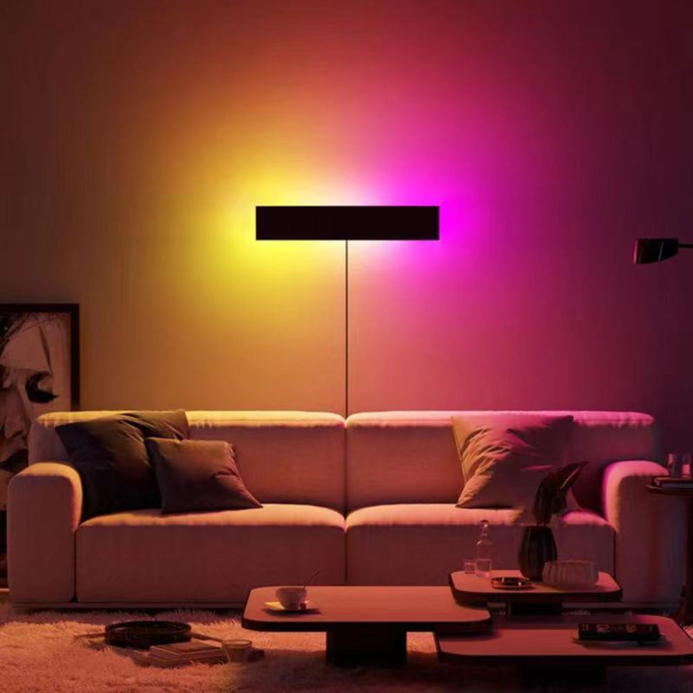 Visual GlowWall RGB – 80 cm væglampe med smart app og dynamisk lyseffekt